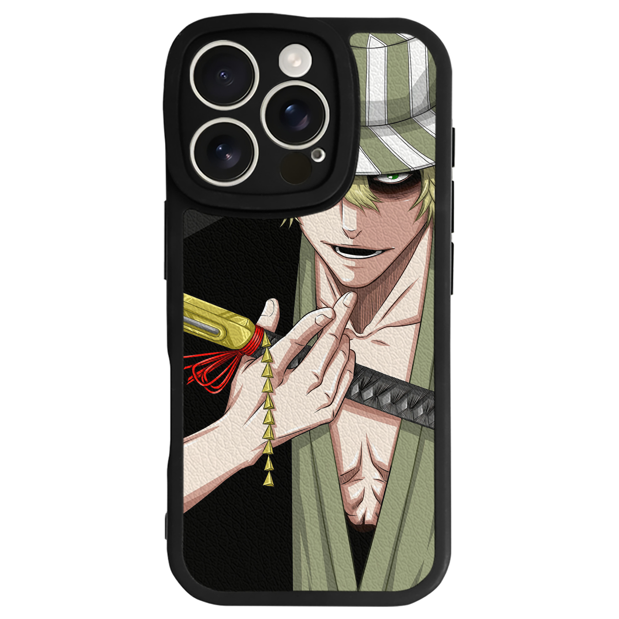 （画像用） ブリーチ BLEACH 【iPhone 16シリーズ対応】シリコンスマホケース（レザー調） 材質：シリコン